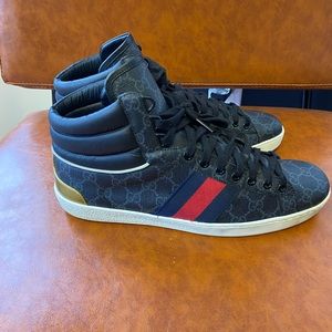 Gucci ace hi-top gg sneaker